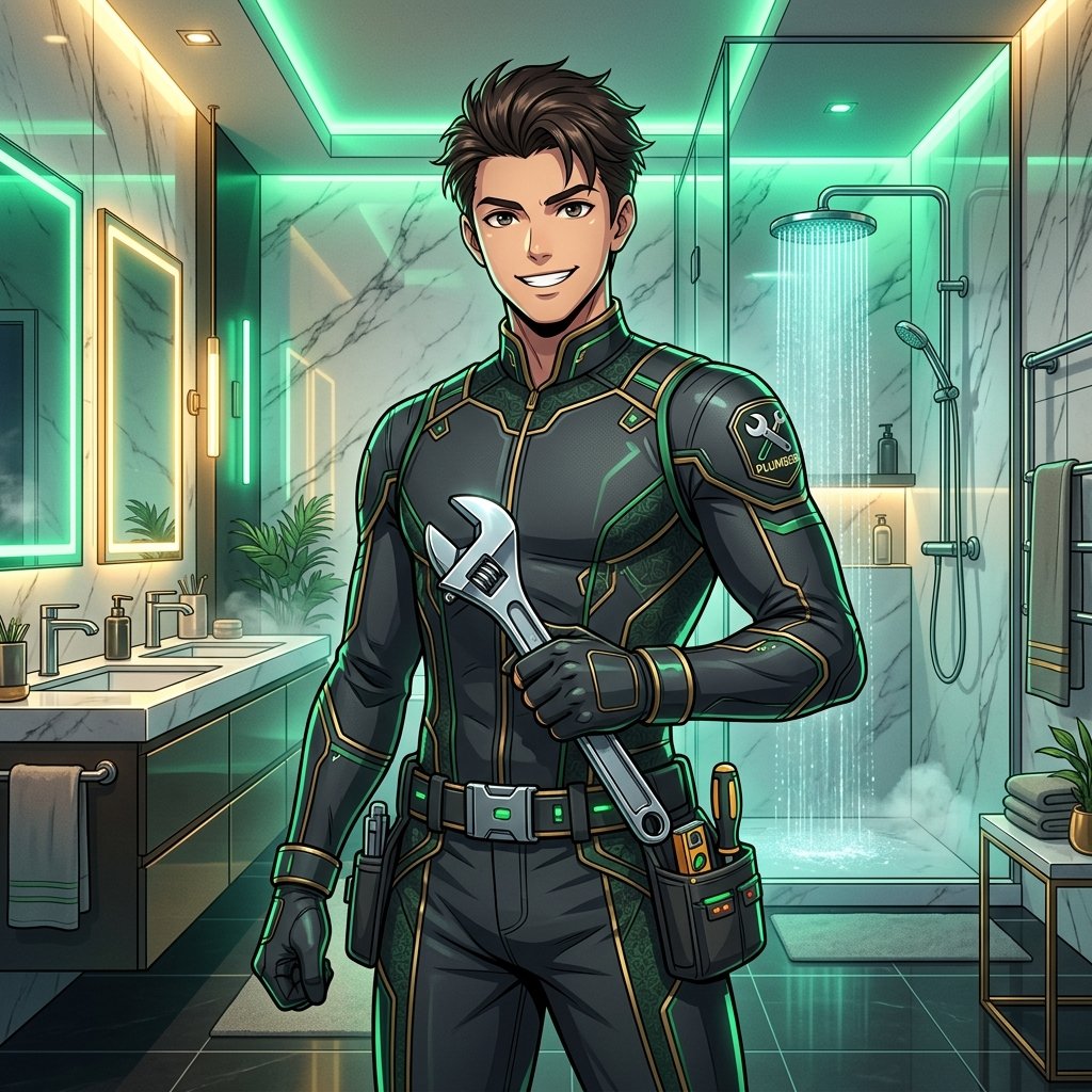 ServxHub 2D Anime Plumbing Specialist